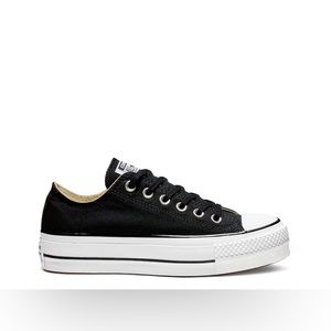 New without box black platform converse